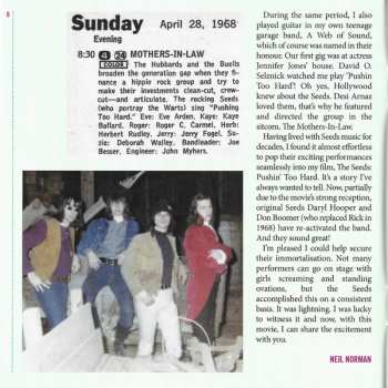 CD Various: The Seeds: Pushin' Too Hard (Original Soundtrack)