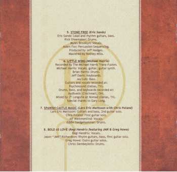 CD Various: The Spirit Lives On Volume 1 (The Music Of Jimi Hendrix Revisited)
