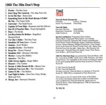 CD Various: The Spirit Of The 60s (1968 The Hits Don't Stop)