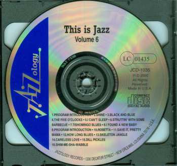 2CD Various: This Is Jazz: The Historic Broadcasts, Volume Six