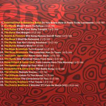 2CD Various: Truckers, Kickers, Cowboy Angels - The Blissed-Out Birth Of Country Rock Volume 1 (1966-1968)