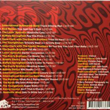 2CD Various: Truckers, Kickers, Cowboy Angels - The Blissed-Out Birth Of Country Rock Volume 1 (1966-1968)