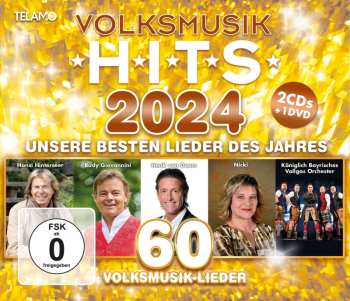2CD/DVD/Box Set Various: Volksmusik Hits 2024 (Unsere Besten Lieder Des Jahres - 60 Volksmusik-Lieder)