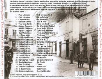 CD Various: Wandering Stars - Songs From Gimpel's Lemberg Yiddish Theatre 1906-1910