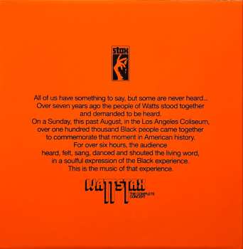 10LP/Box Set Various: Wattstax ‘72 The Complete Concert LTD