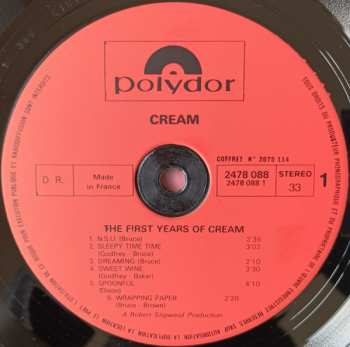 4LP/Box Set Various: First Years Of Who, Cream, Procol Harum, Beatles