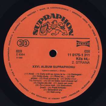 LP Various: XXVI. Album Supraphonu