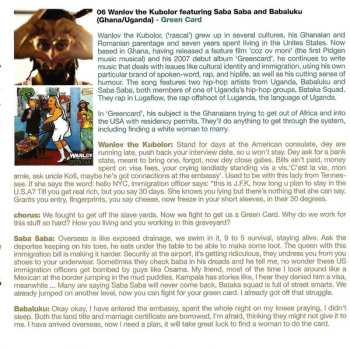 CD Various: Yes We Can - Songs About Leaving Africa