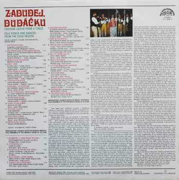LP Various: Zadudej, Dudáčku (Chodské Lidové Pisně A Rance) = Folk Songs And Dances From The Chod Region