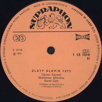LP Various: Zlatý Slavík 73