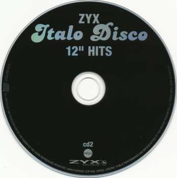 2CD Various: ZYX Italo Disco 12" Hits (Greatest Hits & B-Side Rarities)