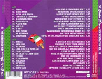 2CD Various: ZYX Italo Disco New Generation Vol. 18