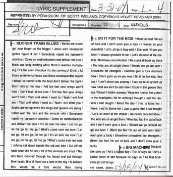 CD Velvet Revolver: Contraband