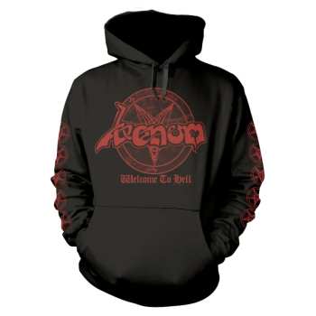 Merch Venom: Hoodie Welcome To Hell (red)