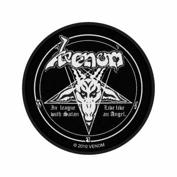 Merch Venom: Aufnäher In League With Satan