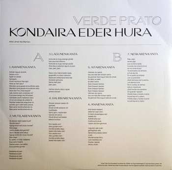LP Verde Prato: Kondaira Eder Hura