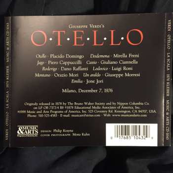 2CD Giuseppe Verdi: Otello