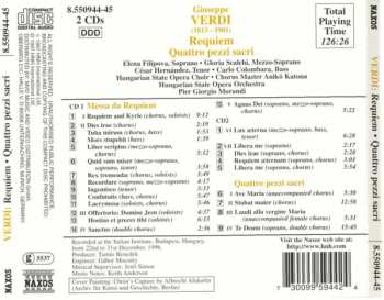 2CD Giuseppe Verdi: Requiem (Quattro Pezzi Sacri)