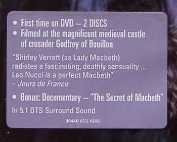 2DVD Giuseppe Verdi: Macbeth