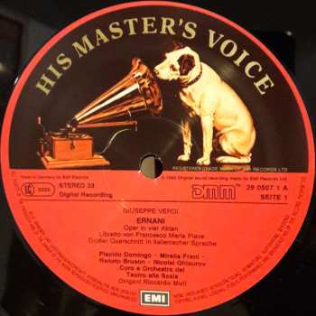 LP Giuseppe Verdi: Ernani - Querschnitt - Highlights