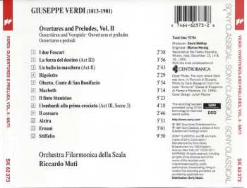 CD Giuseppe Verdi: Preludes & Overtures II