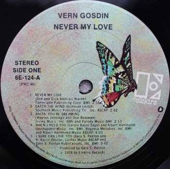 LP Vern Gosdin: Never My Love