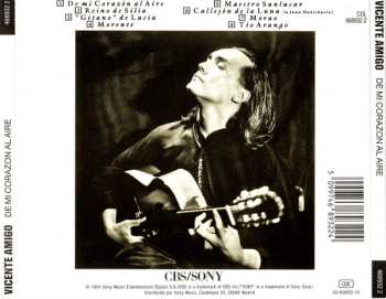 CD Vicente Amigo: De Mi Corazón Al Aire