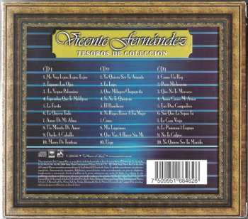 3CD/Box Set Vicente Fernandez: Tesoros De Coleccion