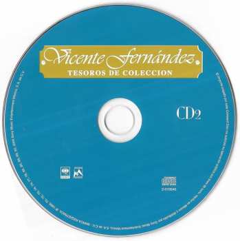 3CD/Box Set Vicente Fernandez: Tesoros De Coleccion