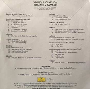 CD Víkingur Ólafsson: Debussy · Rameau