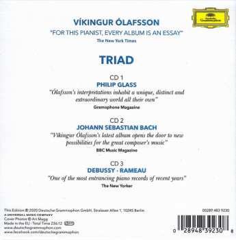 3CD/Box Set Johann Sebastian Bach: Triad