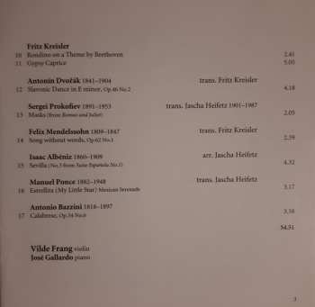 CD Vilde Frang: Homage