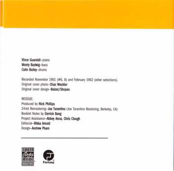 CD Vince Guaraldi Trio: Jazz Impressions Of Black Orpheus