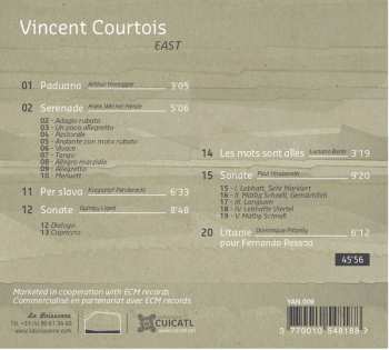 CD Vincent Courtois: East