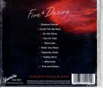 CD Vincent Ingala: Fire & Desire