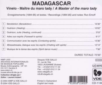 CD Vinelo: Madagascar:Vinelo - A Master Of The Maro Tady