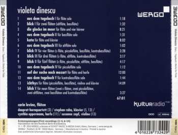 CD Violeta Dinescu: Diary | Tagebuch / Works For Flute