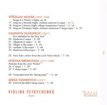 SACD Violina Petrychenko: Winter Whispers – Ukrainian Piano Tales
