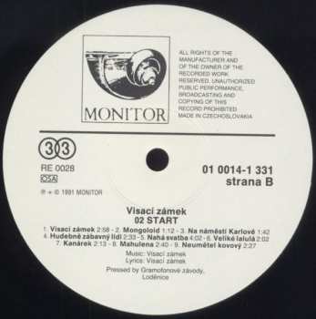 LP Visací Zámek: Start 02