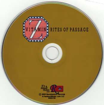 CD Vitamin Z: Rites Of Passage