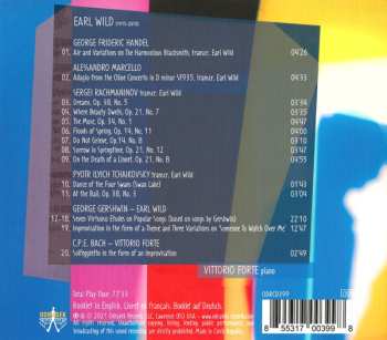 CD Vittorio Forte: Earl Wild : [Re]visions