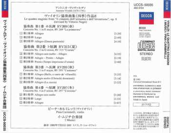 CD Antonio Vivaldi: Le Quattro Stagioni / The Four Seasons / Die Vier Jahreszeiten