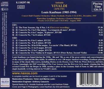 2CD Various: Twelve Concertos For Violin And Strings, Op.8