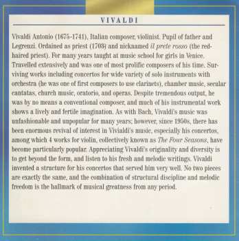 CD Antonio Vivaldi: Seasonal Romance