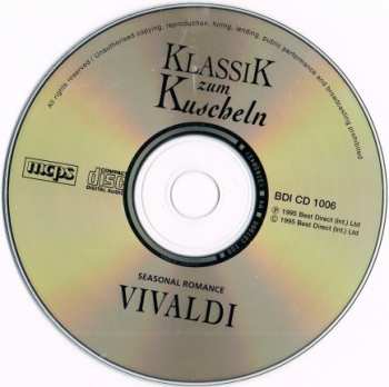 CD Antonio Vivaldi: Seasonal Romance