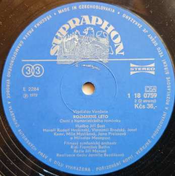 LP Vladislav Vančura: Rozmarné Léto