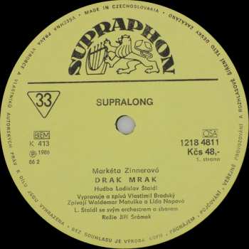 2LP Waldemar Matuška: Drak Mrak (2xLP)