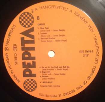 LP V'Moto Rock: Candles