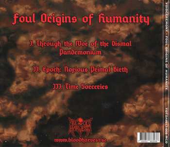 CD VoidCeremony: Foul Origins Of Humanity
