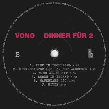 LP Vono: Dinner Für 2